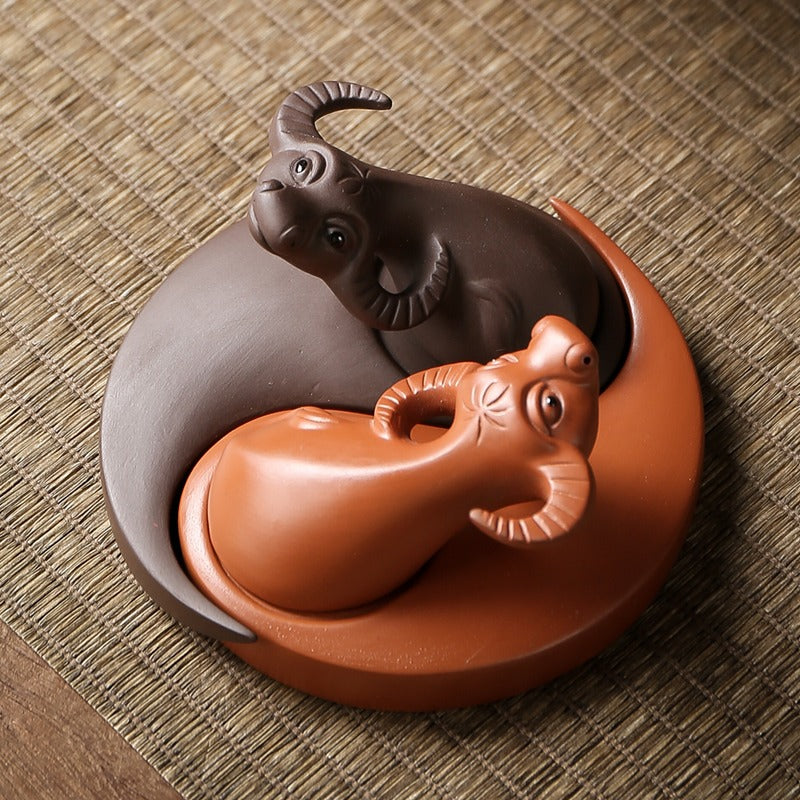 Buffalo Eight Diagrams Tea Pet