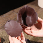 Yixing Red Clay Lotus Gaiwan Teapot