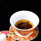 Enamel Porcelain Dragon Phoenix Gaiwan