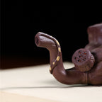 Yixing Purple Clay Lotus Seedpod Fair Cup