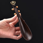 Ebony Wood Pipa Cha He Tea Holder