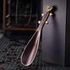 Ebony Wood Pipa Cha He Tea Holder