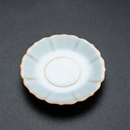 Ruyao Flower Chinese Tea Set With Sauser