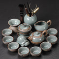 Ice Crack Geyao Chinese Tea Set With Gift Box