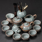 Ice Crack Geyao Chinese Tea Set With Gift Box