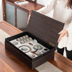 Ice Crack Geyao Chinese Tea Set With Gift Box