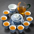 Riverside Scene at Qingming Festival Chinese Tea Set