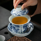 Riverside Scene at Qingming Festival Chinese Tea Set