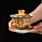 Thangka Enamel Porcelain Gaiwan