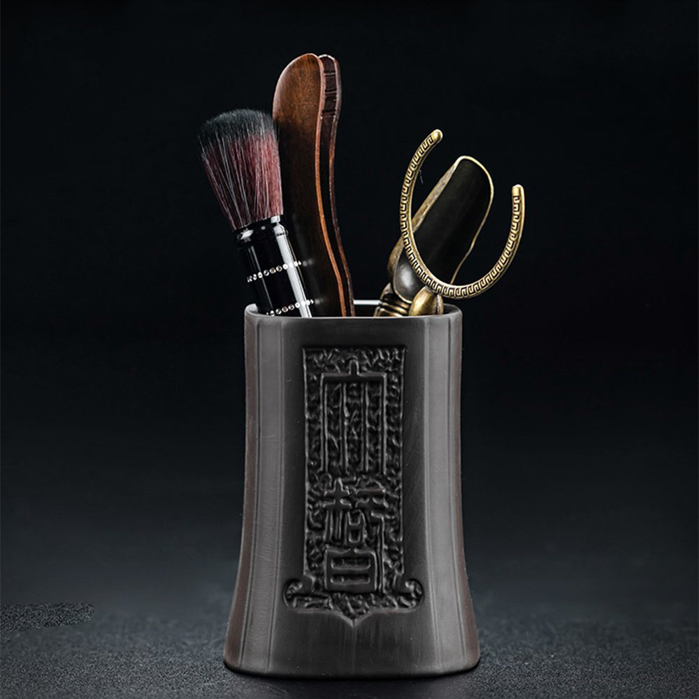 Yixing Purple Clay Dragon Tea Set