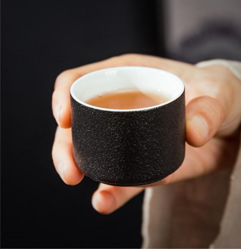 Japanese Black Pottery Kung Fu Tea Set
