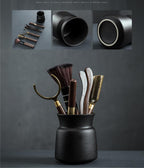 Japanese Black Pottery Kung Fu Tea Set