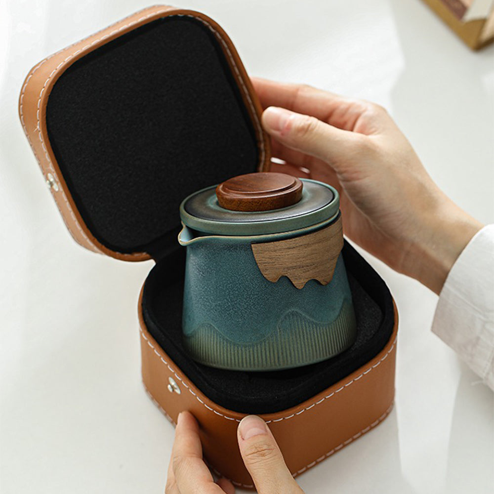 Japanese Kuai Ke Travel Tea Set