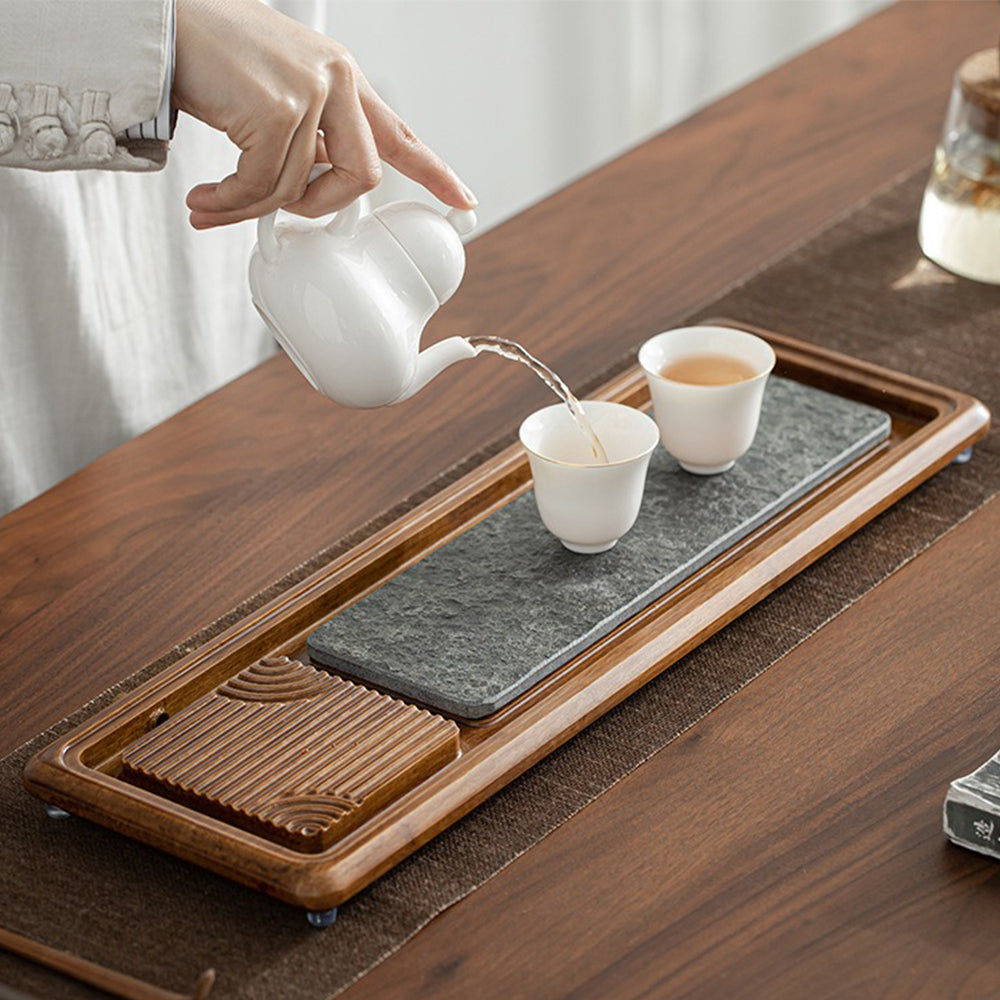 黑石重竹茶盘
