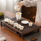乌金木功夫茶盘