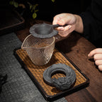 Dragon Purple Clay Tea Pet Strainer