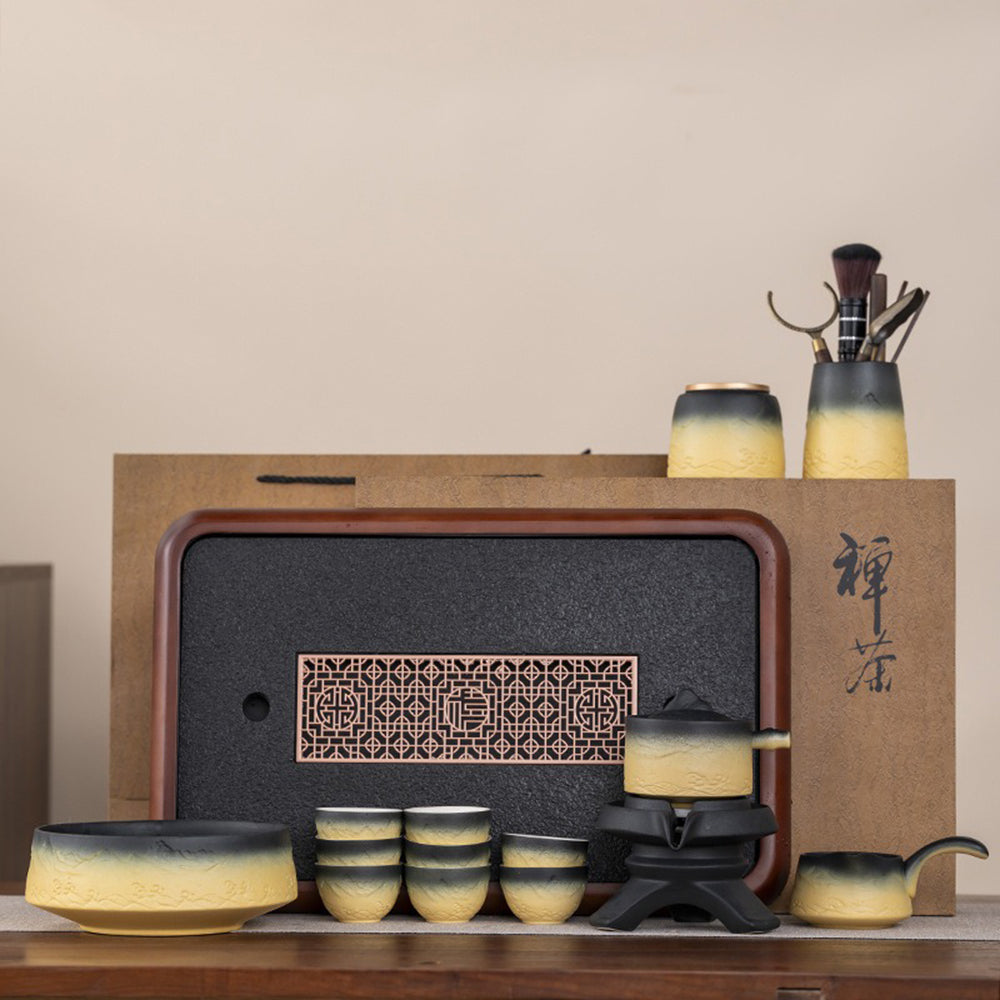 Mountains And Seas Automatic Gongfu Tea Set