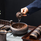 陶器侘寂风功夫茶具