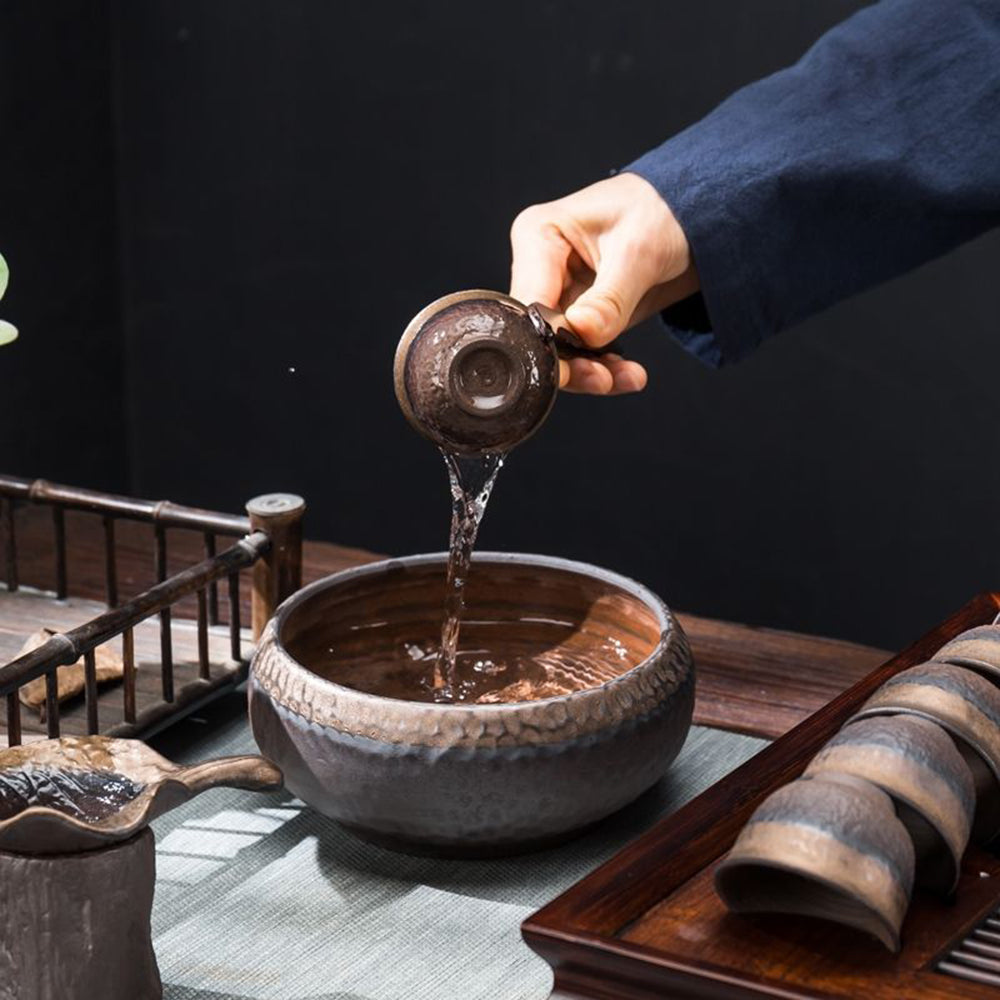 陶器侘寂风功夫茶具
