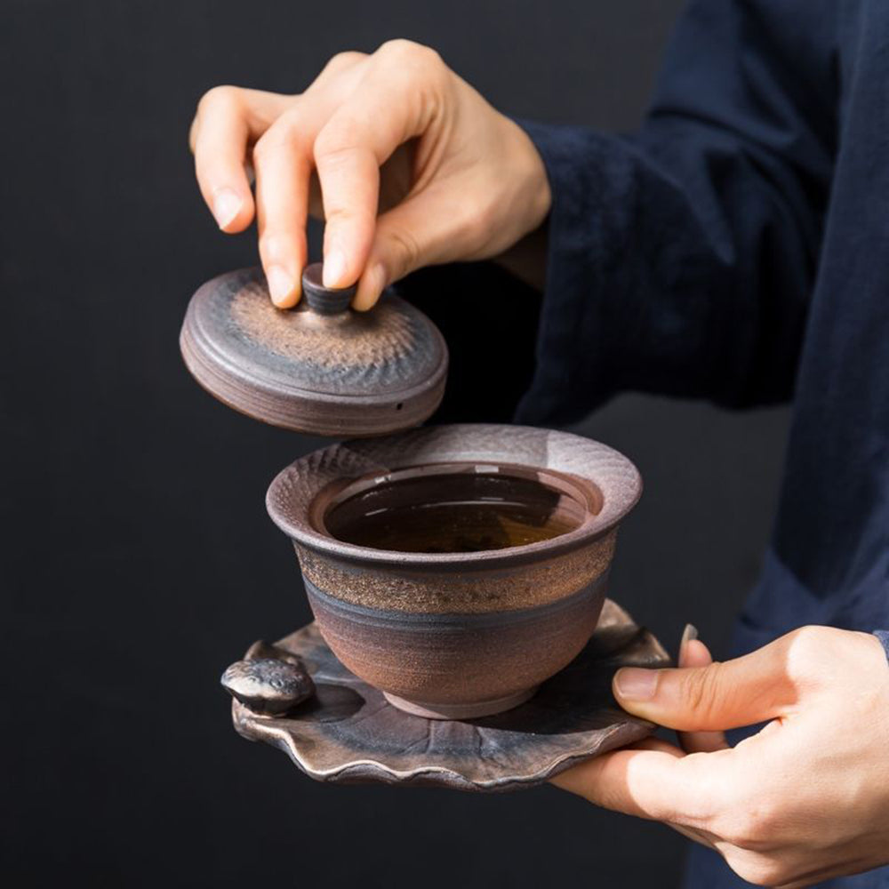 陶器侘寂风功夫茶具