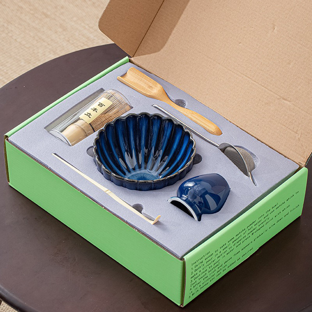 Japanese Kiln Transformed Matcha Tea Set