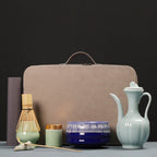 Matcha Green Japanese Tea Set With Travel Bag