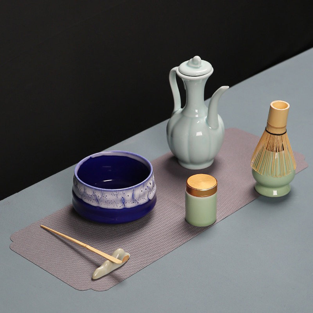 Matcha Green Japanese Tea Set With Travel Bag