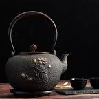 Japanese Dragonfly Cast Iron Teapot