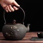 Japanese Dragonfly Cast Iron Teapot