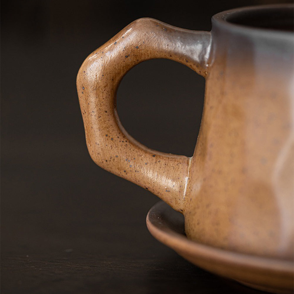 Awakenteastudio Mino-yaki Mug With Saucer - Thumbnail 2