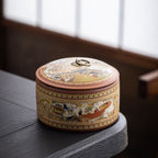 Riverside Scene at Qingming Festival Tea Caddies Set