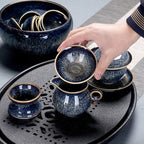 Starry Sky Jian Zhan Chinese Tea Set