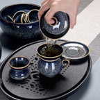 Starry Sky Jian Zhan Chinese Tea Set
