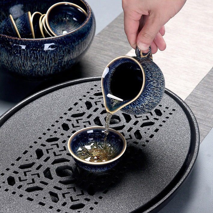 Starry Sky Jian Zhan Chinese Tea Set