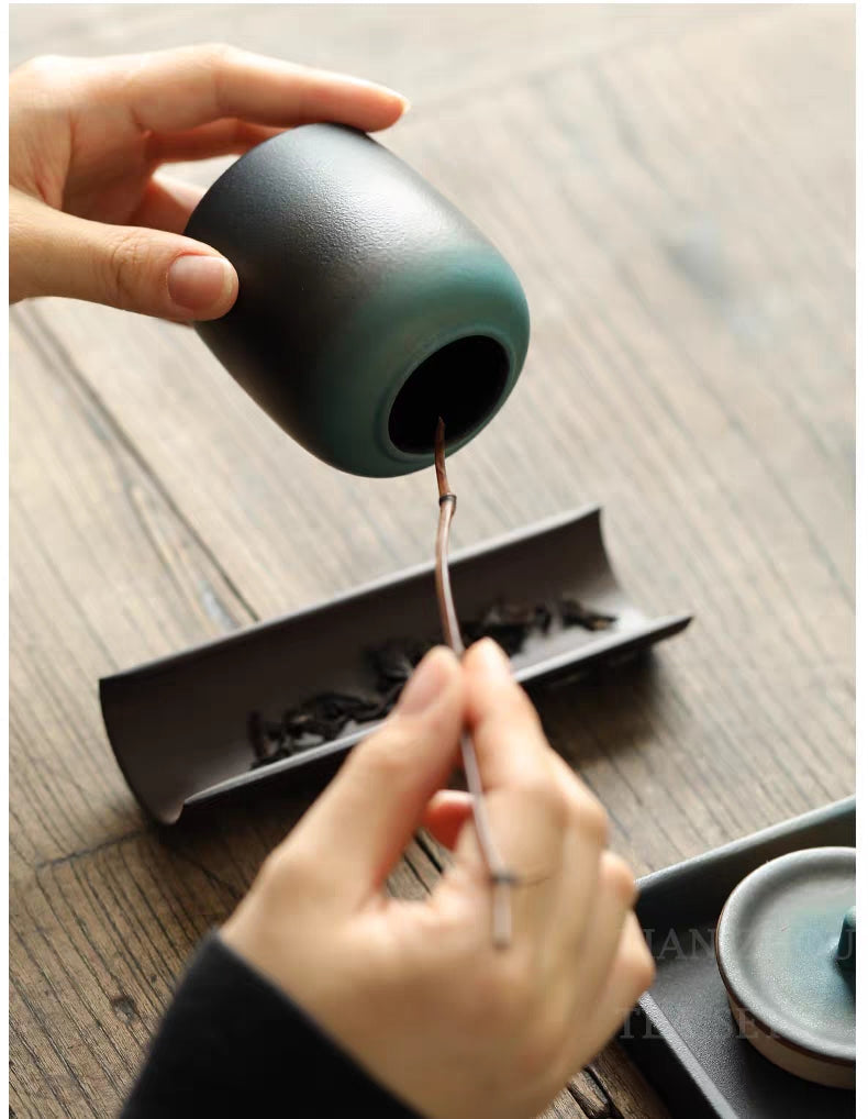 日式青瓷茶具