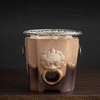Coarse Clay Heated Tea Set