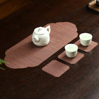 Bamboo Tea Mat – Waterproof, Traditional Tea Table Runner