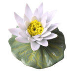 Lotus Flower And Leaf Porcelain Tea Pet