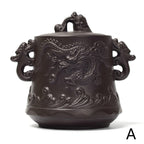 Empaistic Dragon Clay Tea Caddy