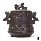 Empaistic Dragon Clay Tea Caddy