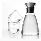 Large Capacity Glass tea cup – Triangle Cone Shape