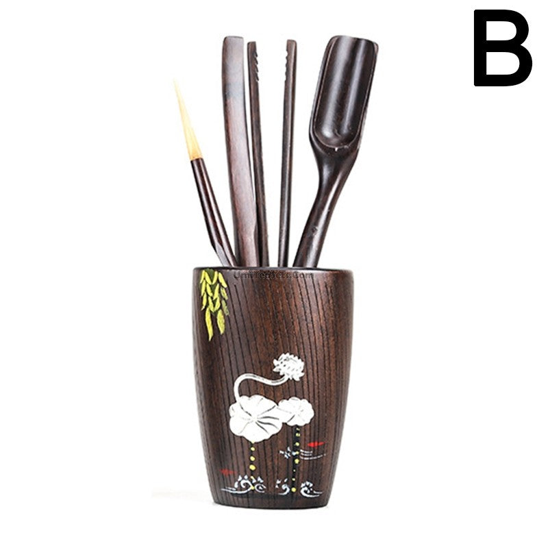 乌木茶具套装