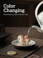 Color-Changing Lucky Horse Tea Pet