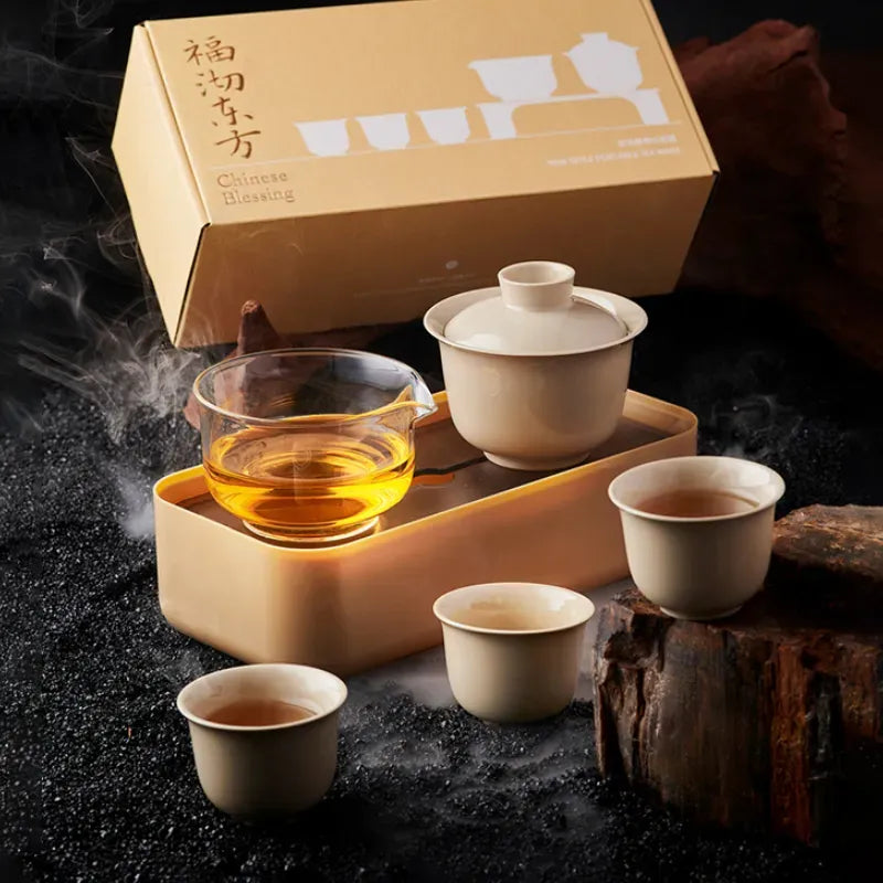 Portable Gongfu Chinese Tea Set
