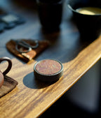 The Heritage Collection: Hand-Forged Copper & Jingdezhen Stoneware Travel Tea Set