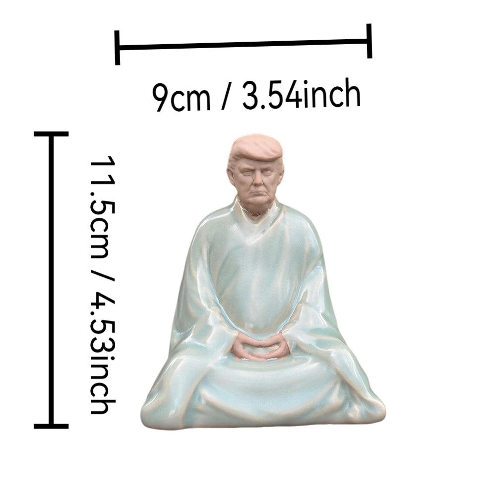 The Boss Tea Pet | Ceramic Power Figure for Tea Table