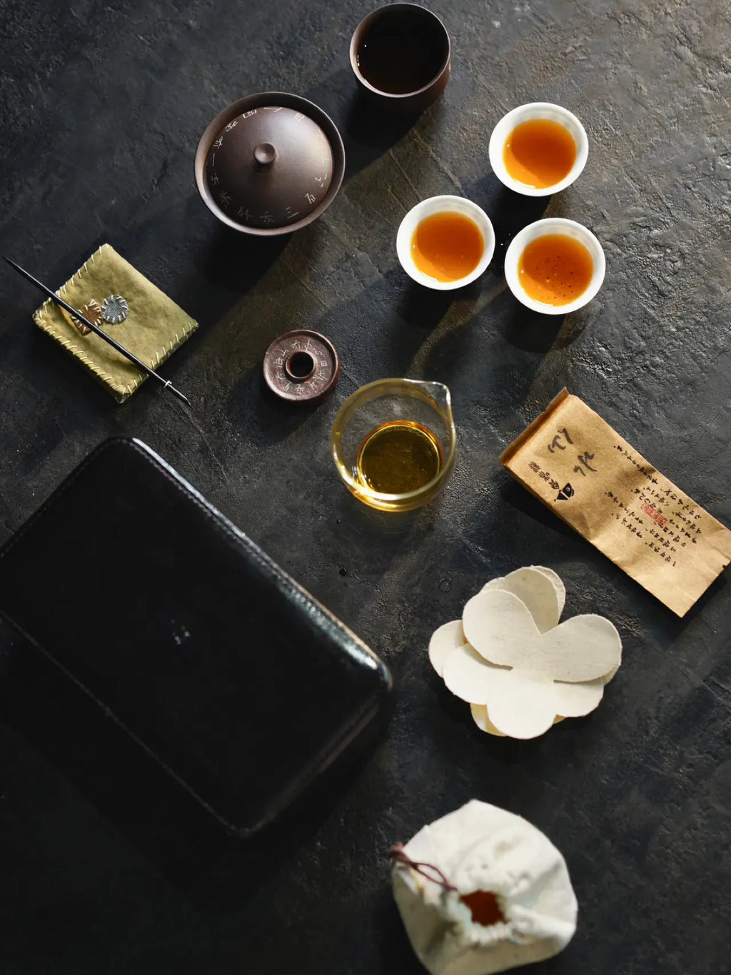 The Heritage Collection: Artisan Travel Tea Set (Wood Ash & Sterling Silver Edition)