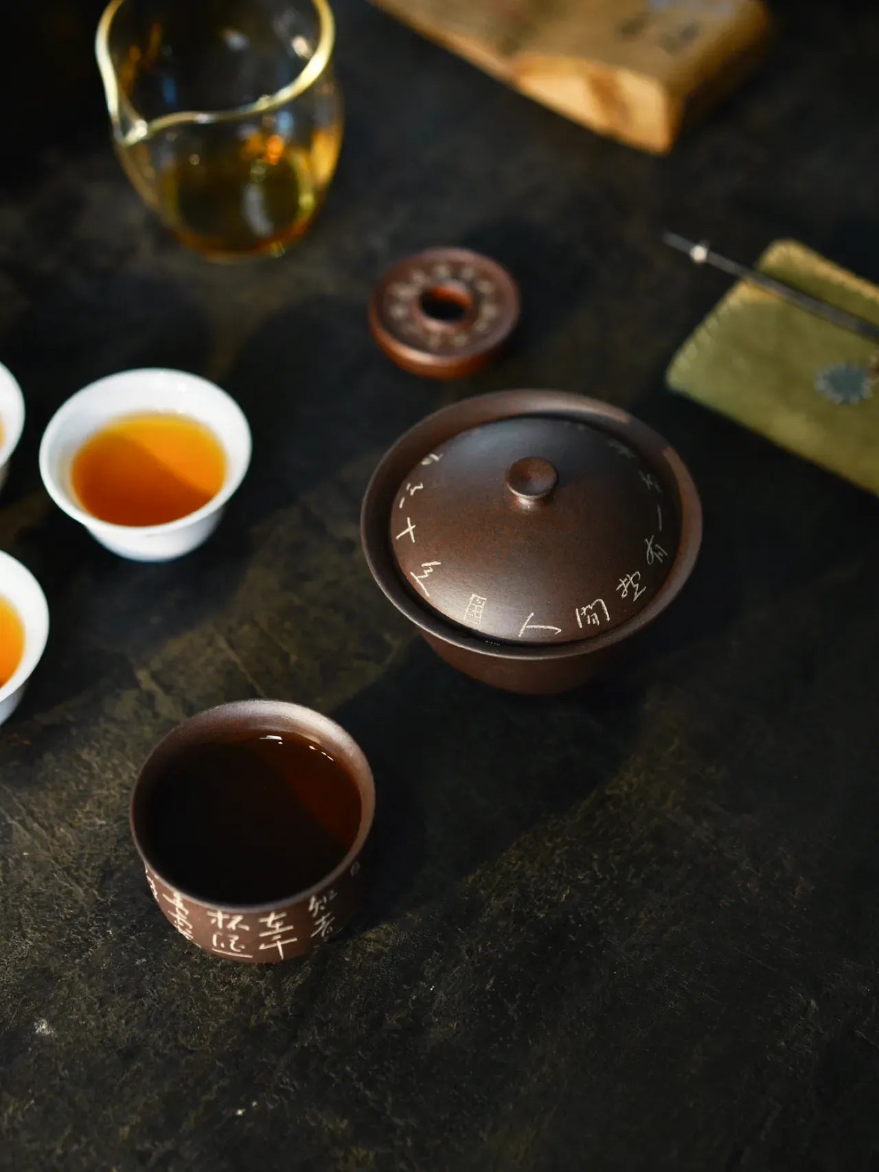 The Heritage Collection: Artisan Travel Tea Set (Wood Ash & Sterling Silver Edition)