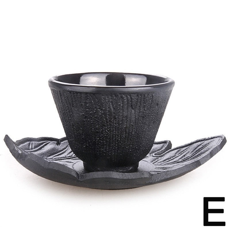 日式武士铸铁茶杯