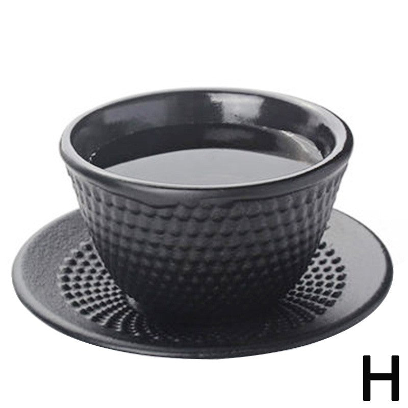 日式武士铸铁茶杯